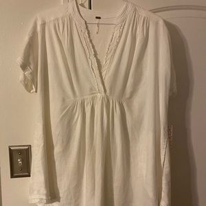 Ivory free people top. NWT